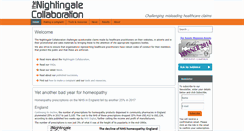 Desktop Screenshot of nightingale-collaboration.org